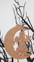 Holzanhänger mit Lasercut