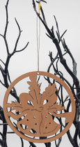 Holzanhänger mit Lasercut