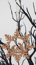 Holzanhänger mit Lasercut