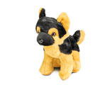 Plüsch-Schäferhund sitzend – ca. 25 cm