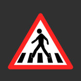 PANNEAU PASSAGE PIÉTON A13B