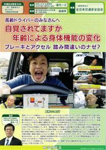 自覚されてますか　年齢による身体機能の変化