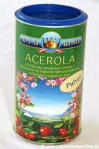 Acerola Vitamin C Pulver BIO 200g & 500g