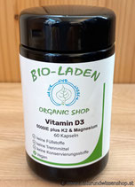 Vitamin D3 + K2 + Magnesium 60 Kapseln