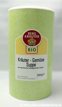 Kräuter-Gemüse-Suppe BIO hefefrei 250g & 500g