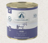 Pferd mit Süßkartoffeln, Karotte und Kürbis