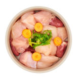 Junior Huhn mit Kaninchen