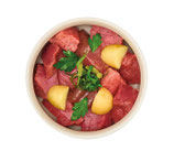Adult Rind mit Lamm