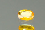Yellow - orange sapphire