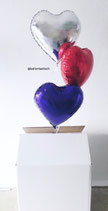 Herzballon 3er-Set
