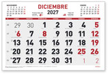 Calendario Mensual 15x10,5cm