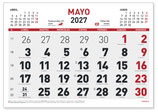 Calendario Mensual 21x15cm
