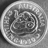 オーストリア銀貨　西暦1939年