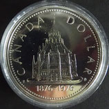 カナダ記念プルーフ銀貨　西暦1976年