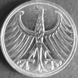 ドイツ銀貨　西暦1951年