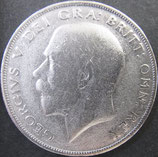 イギリス　ジョージ5世1/2クラウン銀貨