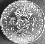 イギリス銀貨　西暦1842年