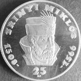 ハンガリープルーフ銀貨　西暦1966年