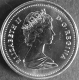 カナダ記念銀貨　西暦1986年