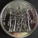 フランス記念銀貨　西暦1972年