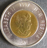カナダ記念貨　西暦2007年