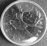 カナダ記念銀貨　西暦1964年
