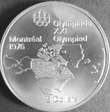 カナダオリンピック記念銀貨