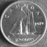 カナダ記念銀貨　西暦1979年