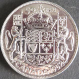 カナダ記念銀貨　西暦1952年