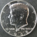 ケネディ　50セント銀貨