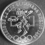 メキシコ記念銀貨　西暦1968年