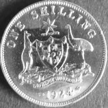 オーストラリア記念銀貨　西暦1924年