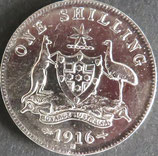 オーストラリア銀貨　　西暦1916年