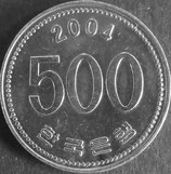韓国記念銀貨　西暦2004年