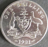 オーストラリア銀貨　　西暦1931年