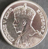 ニュージーランド銀貨　西暦1933年