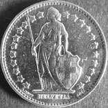 スイス銀貨　西暦1952年