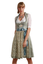 Dirndl Fuchs hellblau