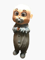 Baby Maskottchen blau