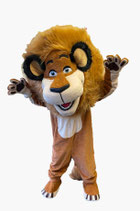 Löwe Maskottchen deluxe