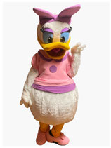 Ente pink Maskottchen