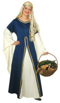 Kleid blau