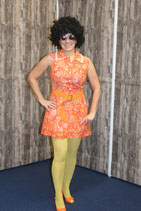 Kleid ornage