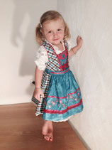 Dirndl Fuchs türkis