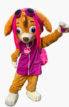 Hund Mädchen pink