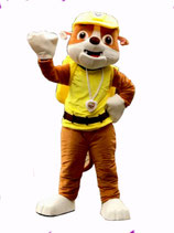 Hund gelb Maskottchen
