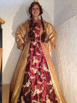 Renaissance Kleid Königin gold