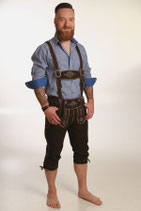 Lederhose Fuchs kniebund