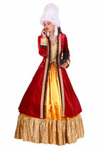 Barock Kleid rot