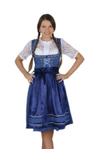 Dirndl Fuchs blau